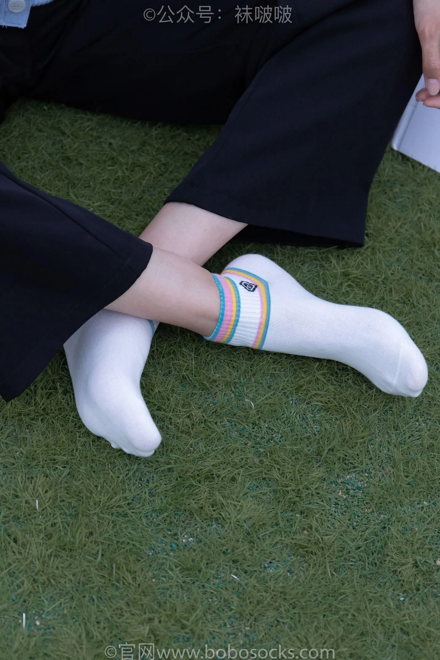 [BoBoSocks袜啵啵]NO.021 泡芙-板鞋、白棉袜、裸足 [131P]插图3